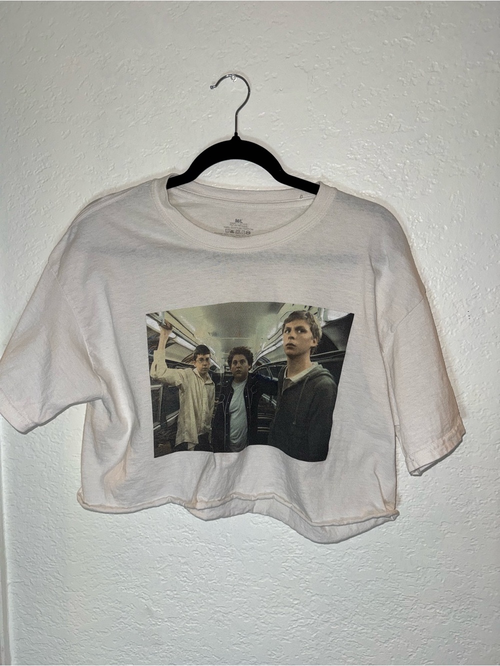 Medium Superbad cotton crop t shirt